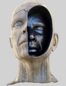 Sculpture de Daniel Giraud: Homme