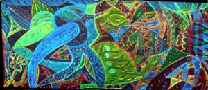 Peinture de ophe: Aquarium
