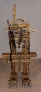 Sculpture de Louise Parenteau: SITTING BULL (TATANKA IYOTAKA