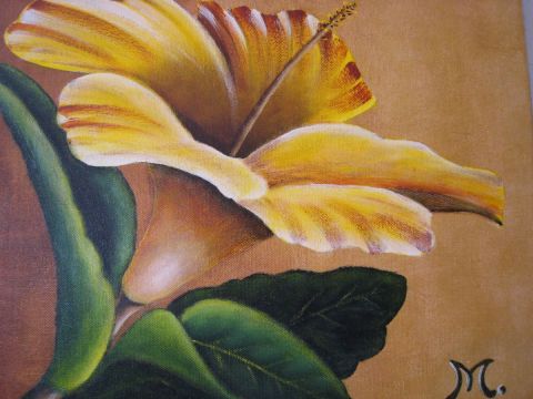 L'artiste Marie-Christine COTTAREL   - hibiscus