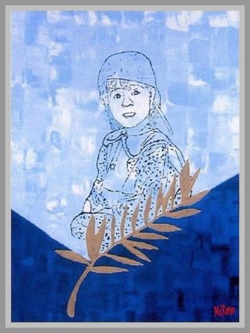 Peinture : L'enfant a la palme d'or - Mirosso Peinture : L'enfant a la palme d'or - Mirosso