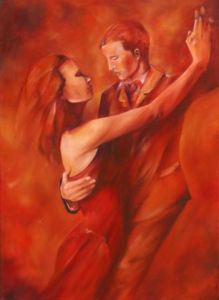Voir cette oeuvre de marie sauvage: danseurs de tango