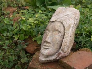 Sculpture de zmann: L'HOMME QUI VENAIT D'AILLEURS