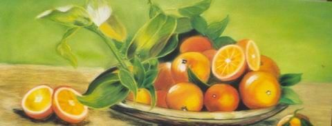 Les oranges - Peinture - Marie B