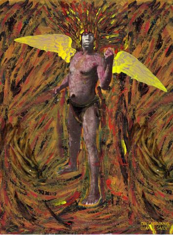African Angel - Collage - djamels