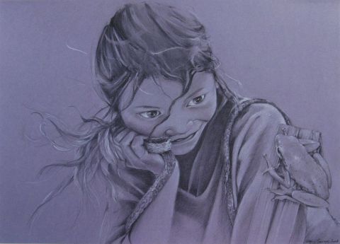 Souviens-toi petit d'humain - Peinture - marie sauvage Souviens-toi petit d'humain - Peinture - marie sauvage