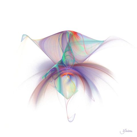 Art numerique : Butterflight 01 - Yorizen Art numerique : Butterflight 01 - Yorizen