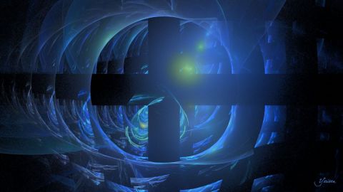 Art numerique : Lightunnel 01 - Yorizen Art numerique : Lightunnel 01 - Yorizen