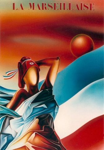 Bicentenaire de la Revolution - Peinture - Marc VERAT