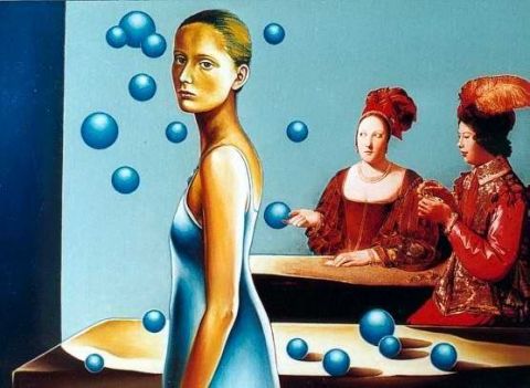 Les Tricheurs - Peinture - Marc VERAT Les Tricheurs - Peinture - Marc VERAT