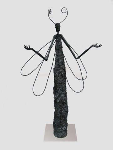 homme insecte - Sculpture - esteph