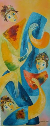 Simha Tora - Peinture - Corinne Bettan
