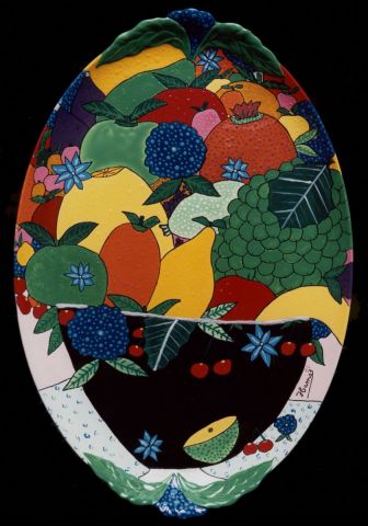 Fruits du soleil - Peinture - HAMSI