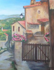 Voir cette oeuvre de MA CHABANNE: Ruelle en Provence