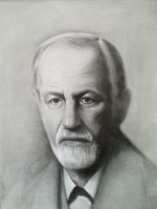Voir cette oeuvre de Bruno Villette: Portrait de Freud