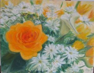 Voir cette oeuvre de Pastelle: bouquet de fleurs