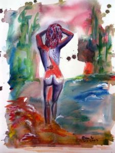 Voir cette oeuvre de Beatrice CASSAR: La femme de la riviere