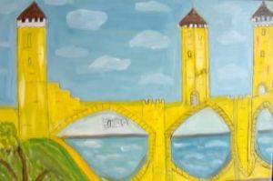 Voir cette oeuvre de 302hubertg: Pont Valentre a Cahors     Lot 