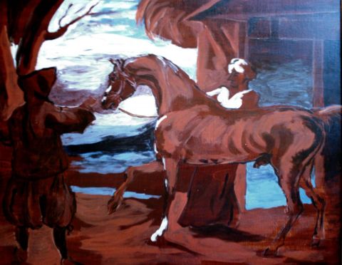 Before Covering - Peinture - Col2cygne Before Covering - Peinture - Col2cygne