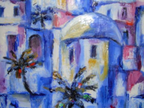 L'artiste Seb M - blue casa