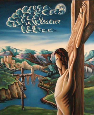L'artiste Lionel Le Jeune - Les crucifies