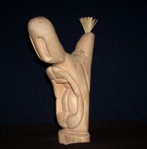 le haka - Sculpture - Sakso