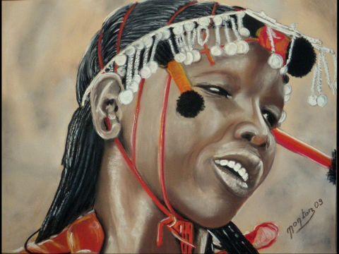 L'artiste Montaz - Massai