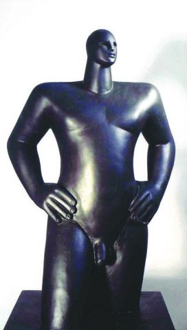 L'Homme - Sculpture - CLORAIN