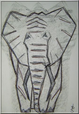 L'artiste Gianpaolo - ELEPHANT FACE