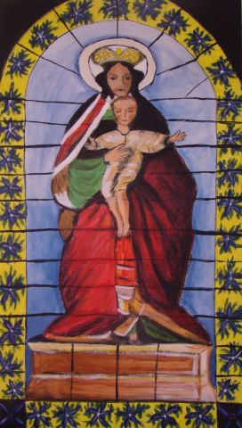 marie et jesus - Peinture - marie therese bas marie et jesus - Peinture - marie therese bas