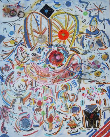 Circus - Peinture - Florence Bachelier Circus - Peinture - Florence Bachelier