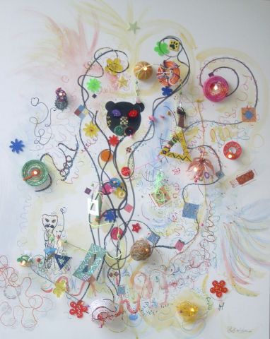 Black Panthere - Peinture - Florence Bachelier Black Panthere - Peinture - Florence Bachelier