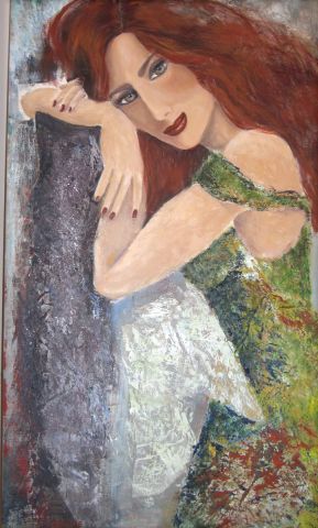 Peinture : Oksana - LAM Peinture : Oksana - LAM