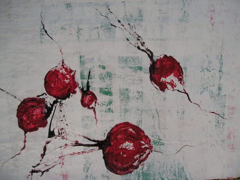 L'artiste Mireille Barrelle - radis rouge