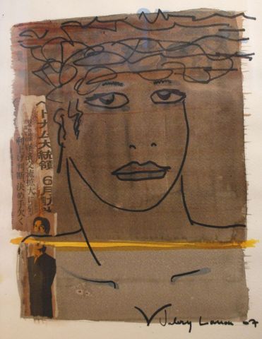 Chinatown dore - Peinture - Valery Lanou Chinatown dore - Peinture - Valery Lanou