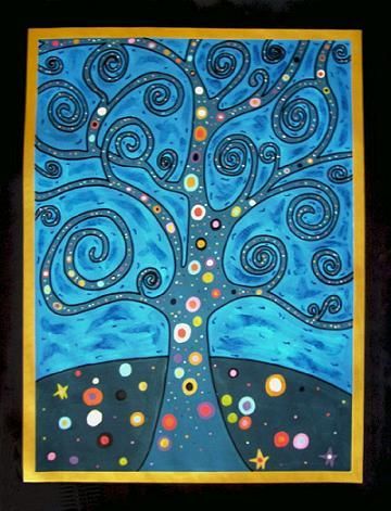 Tree of life - Peinture - mik-art