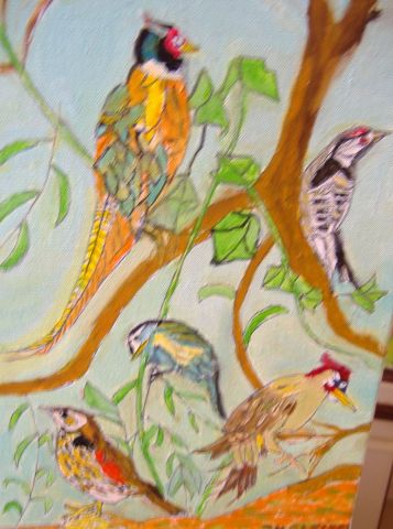 oiseaux de france - Peinture - 302hubertg