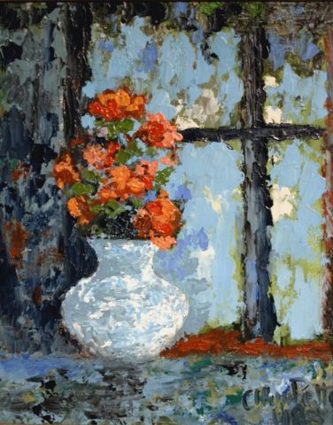 Bouquet de roses - Peinture - Alan