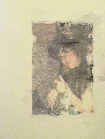  Portrait de Lili Welles - Peinture - Angie Avias