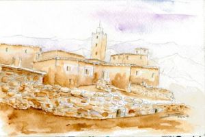 Voir cette oeuvre de Nuit de soleil: village berbere