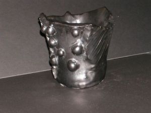 Sculpture de LENOIL: Noir metallique