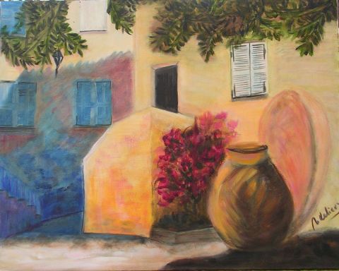 le sud - Peinture - Nicole Lelievre le sud - Peinture - Nicole Lelievre