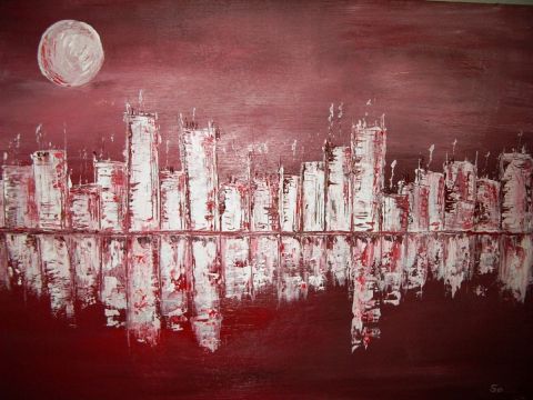 nuit blanche - Peinture - SandO nuit blanche - Peinture - SandO