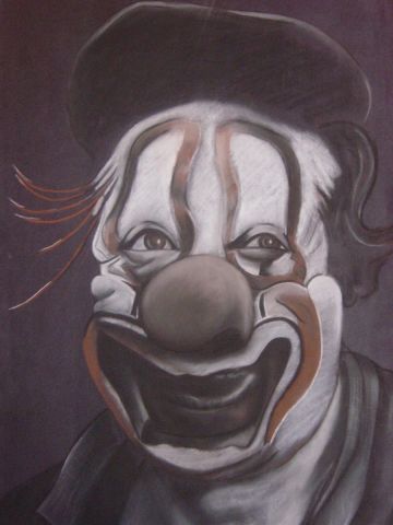 Clown tout rond - Dessin - Akila