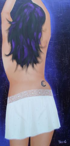 Peinture : Clair de lune - JessC Peinture : Clair de lune - JessC