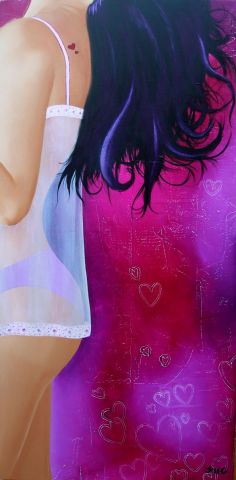 Peinture : Joli coeur - JessC Peinture : Joli coeur - JessC