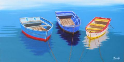 Barques - Peinture - JessC