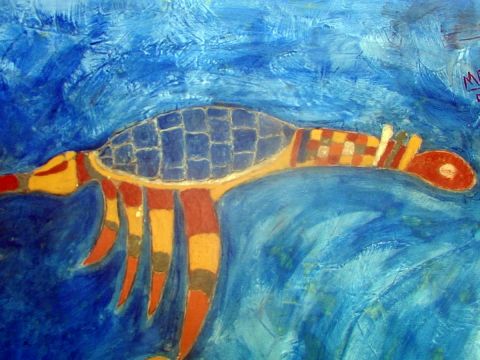 reproduction tortue - Peinture - mazuera reproduction tortue - Peinture - mazuera