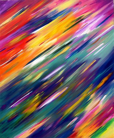 Peinture : Reverie ascensionnelle - Sonian Peinture : Reverie ascensionnelle - Sonian