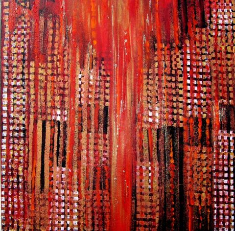 Peinture : Graphique Rouge - Sonian Peinture : Graphique Rouge - Sonian